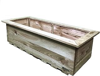 Simply Wood Signature Tanilised Trough Wooden Garden Planter – Extra Large Plus – Sale!!