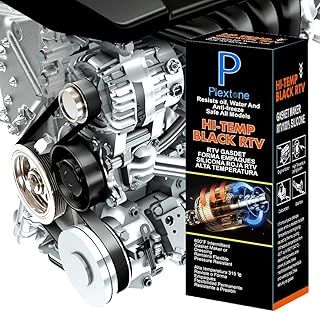 Black RTV Silicone Engine Repair Gasket Seal Maker, Sealant Glue, High Temperature Heat Resistant from -80ºF to 600ºF