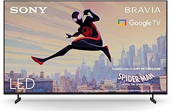 Sony BRAVIA, KD-85X80L, 85 Inches, LED, Smart TV, 4K HDR, Google TV, ECO PACK, BRAVIA CORE, Narrow Bezel Design