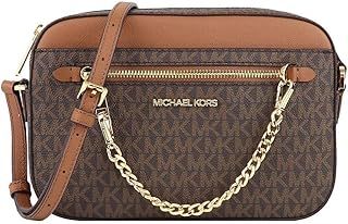 Michael Kors Women's Jet Set Item LARGE EAST WEST CHAIN Crossbody