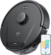 eufy L60 Robot Vacuum Cleaner, Ultra Strong 5,000 Pa Suction to Remove Hair, Dust, iPath Laser Navigation, For Deep Floor Cleaning, Ideal for Hard Floors (Renewed)