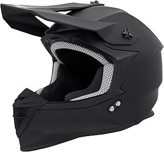 Zorax Matt Black M (57-58cm) ZOR-X303 Motocross Helmet Motorbike Motorcycle Helmet Dirt Bike MX Crash Helmet
