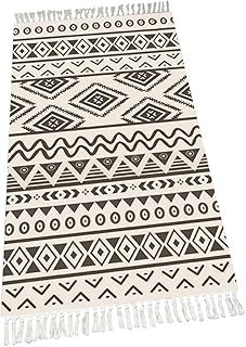 Area Rug Living Room Rugs 2x6 Ft Washable Large Neutral Boho Bohemian Farmhouse Rug Indoor Floor Carpet for Bedroom Under Dining Table Home Office Decor, 56180