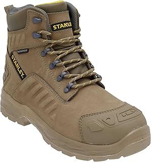 Stanley Vortex Men's Waterproof, Nubuck Leather, Steel Safety Toe, Penetration Resistant Work Boot