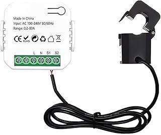 Smart Meter Energy Monitor WiFi Electricity Usage Monitor 80A Compatible with Tuya Smart Life