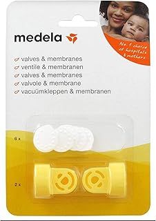Medela Breast Pump Replacement Valves and Membranes - Breast pump replacement parts for Medela Swing, Mini Electric and Harmony breast pumps
