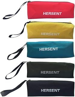 Small Tool Bags,5 Pcs Canvas Zippered Small Tool Pouch Bag Tool Box with Hanging Loop,Multipurpose Tool Bag Organiser Storage Tote Bags,Tools Gifts for Men for Pliers Wrench Screwdriver Pencil