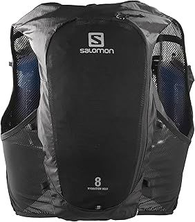SALOMON Adv Hydra Vest 8 Unisex Hydration Vest Trail running Hiking, Comfort and Stability, Quick Access to Hydration, and Simplicity