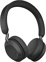 Jabra Elite 45h Wireless On-Ear Headphones, Compact, Foldable Earphones with 50-Hours Battery Life, 2-Microphone Call Technology, Titanium Black