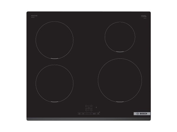 Bosch Series 4 PIE631BB5E Induction Hob with 5 Year Warranty, TouchSelect, PowerBoost, Integrated, Black, 60cm wide