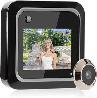 Wide Angle Peephole Camera for Apartment Door,Spy Hole Camera For Front Door,Keyhole Camera for Apartment Door,Door Viewer,Spy Hole Camera For Front Door