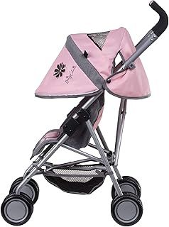 Zipp Max Dolls Pushchair – Adjustable handles from 76-82cm. For children of 4, 5, 6, 7, 8 or 9 years. (Classic Pink)