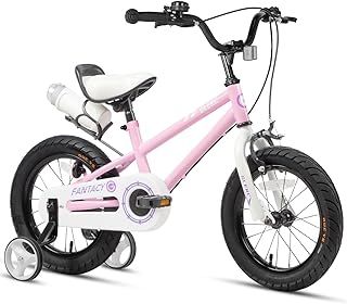 Fantacy 12 14 16 18 20 Inch Kids Bike for 2-14 Years Old Boys Girls with Water Bottle Holder & Stabilisers, Multiple Colors