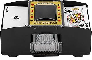 Automatic Card Shuffler Machine 2 Deck, Electronic Casino Poker Card Shuffling, Battery Operated -One/Two Deck Card Shuffle Sorter, Cards Playing Tool Accessories