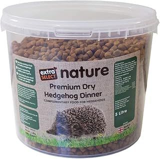 Extra Select Premium Hedgehog Dinner: Nutrient-Rich Dry Hedgehog Food for Year-Round Feeding - 5L Tub
