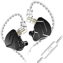 KZ ZSN Pro X Dual Driver In Ear Earphone 1BA 1DD Wired Earphone HiFi Sport Gaming Earbuds Headphones Compatibility for Phone Computer Tablet with Gift Set