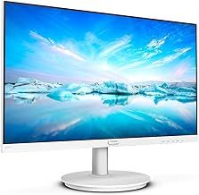 PHILIPS 271V8AW- 27 Inch FHD White Monitor, 75Hz, 4ms, VA, Speakers, AdaptiveSync, Flickerfree, Anti-Glare (1920 x 1080, 250 cd/m², HDMI)