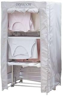 Dry:Soon Deluxe 3-Tier Heated Airer Cover – Reduce Drying Time Improve Airer Performance