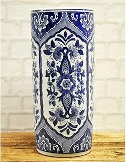 18inch Blue & White Ceramic Umbrella Stand