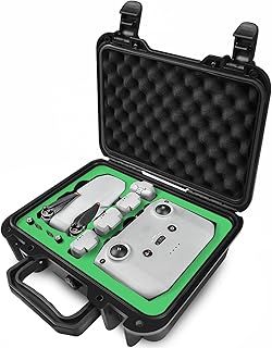 LEKUFEE Portable Waterproof Hard Case for DJI Mini 4K/Mini 2 SE/2 Drone & Accessories (Case Only)