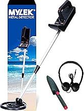 MYLEK Metal Detector Kit Height Adjustable With Waterproof Search Coil - Detects All Gold, Silver, Non-Ferrous Metals, Treasure, Lightweight With Headphones And Shovel, Kids Adults Beginners