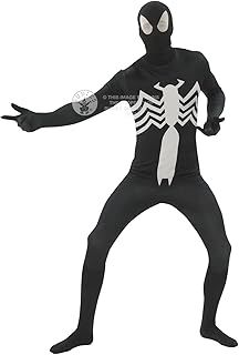 Adult Black Spiderman Venom 2nd Skin Costume (Men: Medium)