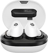 SteelSeries Arctis GameBuds™ for PlayStation - Wireless Gaming Earbuds - 2.4GHz + BT 5.3 - ANC/Transparency - IP55 Water Resistant - 40H Battery - Wireless Charging - PS5, PC, Switch 2, Mobile - White