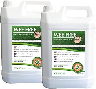 WEE FREE Artificial Grass Cleaner and Pet Odour Eliminator for Dog Urine - Neutraliser and Deodoriser for Dog Wee on Astro Turf and Fake Lawns. Safe and Friendly for Dogs and Animals.