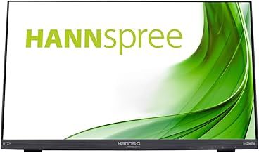 HANNspree HT225HPB 1080p Full HD 21.5 Inch Anti Glare HS-IPS Touch Screen Monitor with HDMI, DisplayPort Connectivity - Black