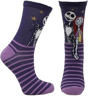 The Nightmare Before Christmas Ladies Woman's Socks Size 4-8
