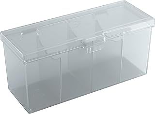 Gamegenic Fourtress 320-Card Deck Holder, Clear GGS25016ML