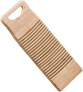 Wood Washboard Anti-slip Laundry Cleaning Board Manual Washing Machine Multi-function Clothes Washing Tool For Kids Shirts Underwear
