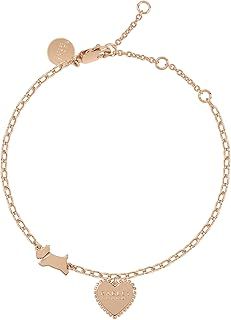 RADLEY Ladies 18ct Rose Gold Plated Bobble heart Bracelet RYJ3136S