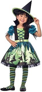amscan Girls Hocus Pocus Witch Halloween Fancy Dress Costume
