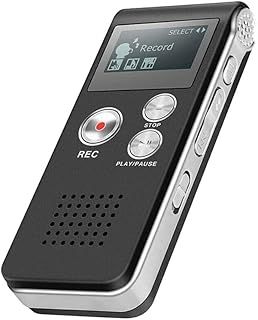 Ghost Hunting EVP Digital Voice Recorder 8GB Paranormal Equipment Spirit Digital Voice Box Rechargeable Portable Voice Recorder Noise Reduction