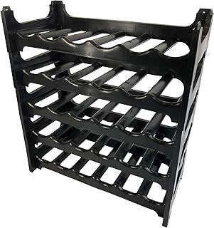 Stacking Wine Rack for 30 Bottles for Wine Soft Drink Champagne and Spirit Bottles