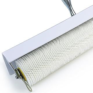 Spiked Roller Self Levelling with Splash Guard for Screeding and Air Bubble Removal - Self Leveling Tools, 500mm x 100mm, 31mm Depth