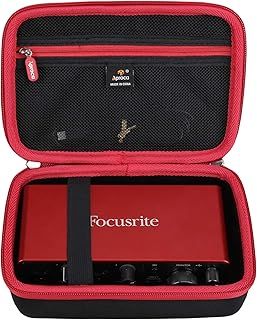 Aproca Hard Protective Storage Carrying Case For Focusrite Scarlett 2i2 3rd Gen USB Audio Interface