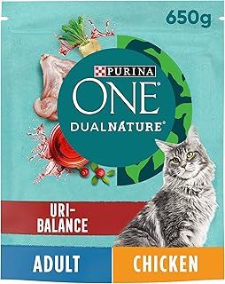 PURINA ONE Dual Nature Uri-Balance Chicken Dry Cat Food 650g