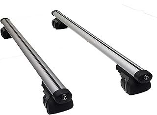 Summit SUM-003 Semi Universal Roof Bars (Pair of) to Fit Cars with Running Rails, Aluminium 1.35m in Length, Set of 2, one size, Silver