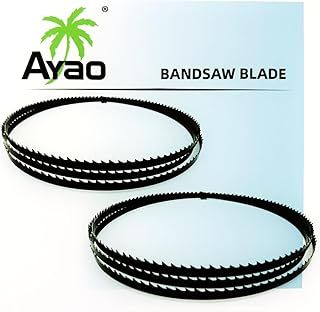 Ground Tooth Band Saw Blade 1400mm X 6.5mm X 6TPI (2 Blades Pack)