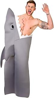 Wicked Costumes Adult Funny Shark Fancy Dress Costume - One Size