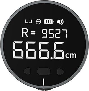 8 in 1 Digital Ruler with LCD Display Range Finder 99m, High Accuracy Handheld Length Measuring Tool, Long Standby Rechargeable