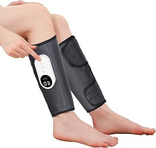 Leg Massager with Heating Function, Cordless Designed Calf Massager, 3 Levels, Adjustable Size, Massage Legs, Calf Muscles, Great Gift for Mum, Dad and Friends（one Pair）