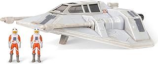 Star Wars Micro Galaxy Squadron Luke Skywalker’s Snowspeeder - 5-Inch Starfighter Class Vehicle with Two 1-Inch Micro Figure Accessories