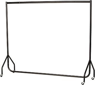 The Shopfitting Shop Heavy Duty Clothes Rail Garment Rail 6ft Long x 5ft High Metal Storage Hanging Rack