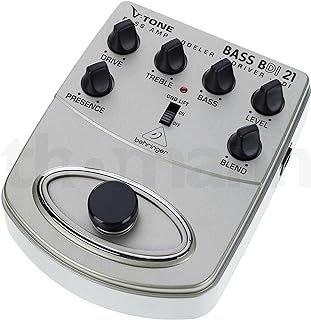 Behringer BDI 21 Bass Amp Modeler/ DI Guitar Effects Pedal