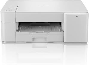 Brother DCP-J1200W Wireless Colour Inkjet Printer, 3-in-1 (Print/Copy/Scan), Wi-Fi/ USB.2.0, A4, Photos, Ink Included, UK Plug