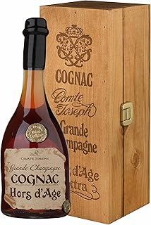 Comte Joseph - Cognac Hors d'Age Wood Gift Box - Spirits 40% ABV (1 x 0.70 L)