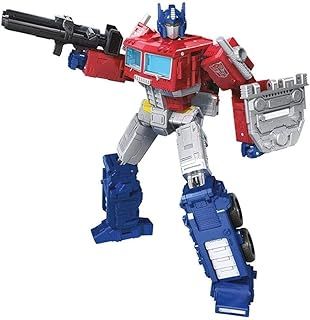 Transformers Toys Generations War for Cybertron: Earthrise Leader WFC-E11 Optimus Prime Action Figure – Children Aged 8 and Up, 17.5-cm